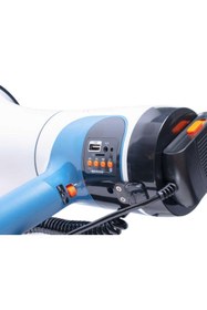 Resim STANDART Megafon 100 Watt, Mayklı, Sirenli,şarjlı, Usb'li, Bluetoohtlu Büyük Boy 