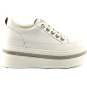 Resim Guja Kadın Hakiki Deri Kalın Taban Taşlı Sneaker 