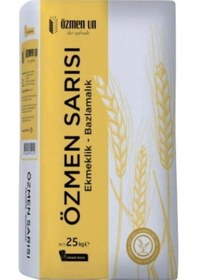 Resim Özmen Özmen Sarısı Ekmeklik - Bazlamalık Un 25 Kg 