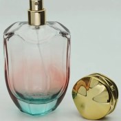 Resim Parfüm Şişesi 100 ml 3 Adet Çift Renkli Oval Model 