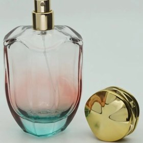 Resim Parfüm Şişesi 100 ml 3 Adet Çift Renkli Oval Model 