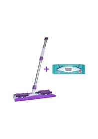 Resim Dmr Mandallı Sihirli Mop Takımı + Freshmaker 50'li Mop Uyumlu Yer Temizlik Havlusu - Set 