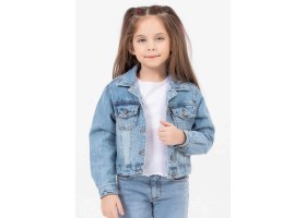 Resim Queen Kids Queenkids Kız Çocuk M0053 Ceket Indigo 