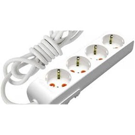 Resim Mutlusan Rı-tech 4lü Topraklı Grup Priz 3m 001 175 410002 03 00 Standart 