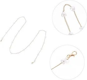 Resim UKCOCO 5adet Kadınlar Için İnce Tasarımlı Anti-kayma Gözlük Ve Kulaklık Askısı Moda Takı Günlük Kullanım Için Şık Zincir Dış Mekan Aktiviteleri Için Uygun 