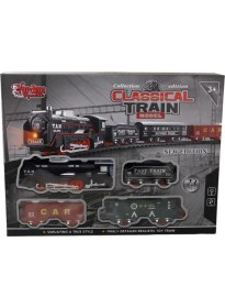 Resim Vardem Kutulu 23 Parça Classic Model Tren Set 