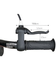 Resim HSGL Bisiklet Siyah Fren Kolu Sağ Sol Takım Bmx Çocuk Bisikleti 2 Parmak 