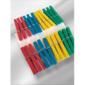 Resim Storemax Adet Mandal/çamaşır Mandalı -Renkli 