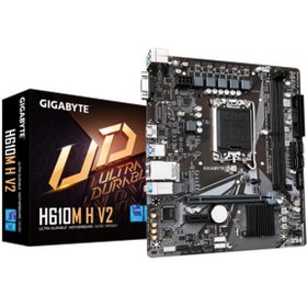 Resim GIGABYTE H610M-H-V2 DDR5 5600MHZ 1XVGA 1XHDMI 1XM.2 USB 3.2 MATX 1700P (12. / 13. VE 14. NESİL İŞLEMCİ UYUMLU) GIGABYTE H610M-H-V2 DDR5 5600MHZ 1XVGA 1XHDMI 1XM.2 USB 3.2 MATX 1700P (12. / 13. VE 14. NESİL İŞLEM...