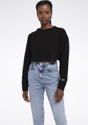 Resim ACTIV COLL DREAMBLEND MID Siyah Kadın Sweatshirt Reebok