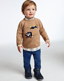 Resim Mayoral erkek bebek pantolon 563 - YEŞİL / 12 ay 