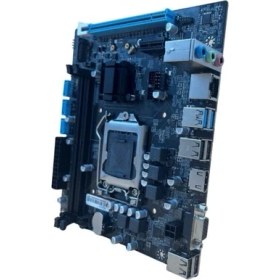 Resim Bugatek H110 2xddr4 M.2 HDMI 6-7-8-9.nesil LGA1151 Soket Anakart 