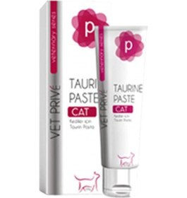 Resim Vet Prive Veterinary Taurine Paste Kediler İçin Taurin Malt Macunu 100 G 