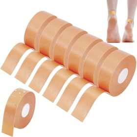 Resim 2/4/6 adet Mole Cilt Bandı, Yapışkanlı Döküntü Bandı Pedleri, Anti-Friction Döküntü Ayakkabı Köpük Bandı, Su Geçirmez Mole Cilt Ayak Pedleri, Döküntü Bandı Ayak Bakımı Etiketleri, Topuk ve Parmak 