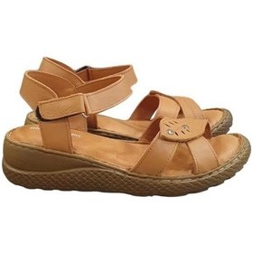 Resim Pierre Cardin Deri Anatomik Bayan Sandalet Ayakkabı 001 