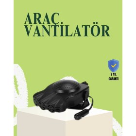 Resim Araç Içi 150W Isıtıcı ve Soğutucu Fan 