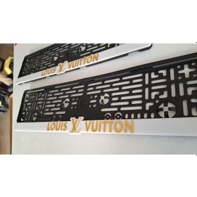 Resim Louıs Vuıtton Takmatik Standart Plakalık 2li 