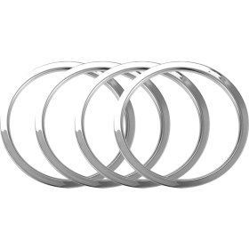 Resim Skyeyyt Nissan Qashqai Için J11 2014 - 2018 Krom Otomobil Hoparlör Yüzük Şekli Sticker Iç Çerçeve Hoparlör Kapak Otomobil Parçaları (Yurt Dışından) 