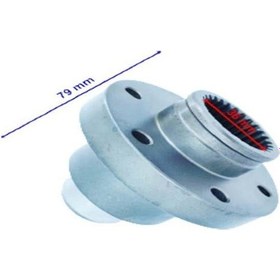 Resim Atv Atv Utv 700 Arka Şaft Disk Flanşı Iç 25-36 Mm 6 Delikli Öm 