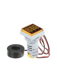 Resim Tenfowee "ad112-22fvah Çok Fonksiyonlu Ac Voltaj Akım Frekans Göstergesi - 60-500v / 0-100a / 20-75hz" 