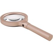 Resim Nikula-12 Led Işıklı 10x Büyüteç ,yaşlılar Ve Çocuklar Için Okuma Saplı Metal Büyüteç 8013 