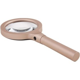 Resim Nikula-12 Led Işıklı 10x Büyüteç ,yaşlılar Ve Çocuklar Için Okuma Saplı Metal Büyüteç 8013 