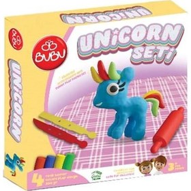Resim Bubu Unicorn Oyun Hamuru Seti 15 Parça 