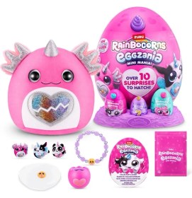 Resim MCM Group RAR26000 Rainbocorn Eggzania Sürpriz Peluş 9296 