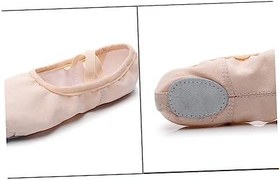 Resim PACKOVE 1çift Hafif Rahat Ayakkabıları Kadın Ve Erkek Kız Için Elastik Tabanlı Yoga Ve Bale İçin Uygun Renk 