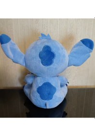 Resim Stitch Peluş Oyuncak 25cm Yumuşak Sevimli Uyku Arkadaşı Stich Peluş Oyuncak Stic Çok Renkli 