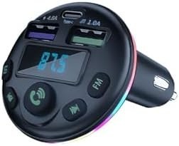 Resim G14 36W PD Şarj Özellikli Dijital Göstergeli Bluetooth Fm Transmitter G14-0690 