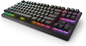 Resim Dell Alienware Tenkeyless Oyun Klavyesi - AW420K (Ayın Karanlık Yüzü), AlienFX RGB / 16,8 Milyon Renk, Ayarlanabilir Yükseklik, CHERRY MX Kırmızı 