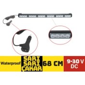 Resim Carub Off-Road LED Projektör 68CM Sarı Çakar Işıldak 9-30V – BR4203278 