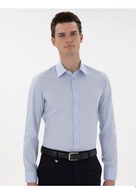 Resim Pierre Cardin Erkek Açık Mavi Gömlek Basic 50300837-vr003 Açik Mavi 