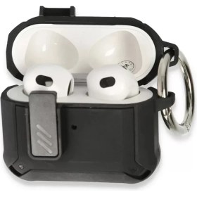 Resim Airpods 3 (3.nesil) Truva Kılıf Siyah 