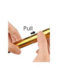 Resim Çelik Tekli 48 Ring Gold Puro Kılıfı Puro Kutusu Pp19sr 
