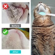 Resim 1/5/8 adet silikon kedi tarağı fırçası, siyah tohumlarla tasarlanmış, çene aknesi bakımı için kullanılan, kolay temizlenebilir plastik saplı, evcil hayvan bakım aracı, temizleme masaj aleti, çoklu renkler 