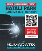 Resim Numaratik Qr Code Yeni Nesil Hatalı Park Uyarı İkaz Sistemi 