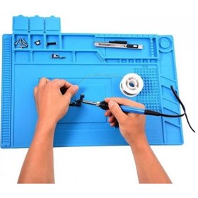 Resim TAYFUN Tamirciler için masa üstü mat tamir pedi- Anti Sitatik Yanmaz 