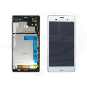Resim Sony Xperia Z3+ / Z4 E6553 Lcd Ekran Dokunmatik Çıtalı Beyaz 