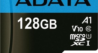 Resim Adata 128GB MicroSD Kart 100/25MB/s Class10-AUSDX128GUICL10A1-RA1 