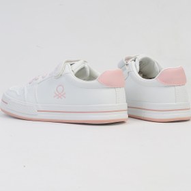 Resim Benetton ® İTHAL Beyaz Pudra Çocuk Spor Ayakkabı BNI-10024 