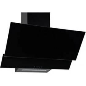 Resim Alveus Alv F17 Pb 60 cm Siyah Cam Duvar Tipi Ankastre Davlumbaz Eğimli Şekli ile Şık ve Fonksiyonel 