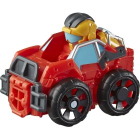 Resim Transformers Rescue Bots Mini Robot Yarışçılar Hot Shot 