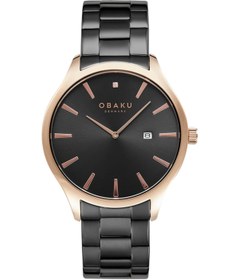 Resim Obaku Denmark Obaku V266GDVBSB-DD Erkek Kol Saati 