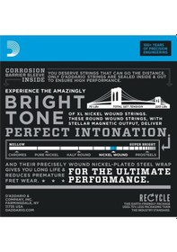 Resim Exl125 09 Elektro Gitar Teli Set Super Tops-reg.buttoms .009 