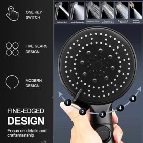 Resim Duş Başlığı 5 Mod Çok Renkli 