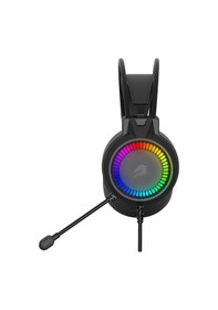 Resim Gamebooster H02b Hammer Siyah Rgb Streo Oyuncu Kulaklığı 
