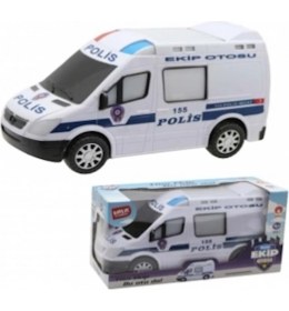 Resim Çarp Dönsün Sesli Işıklı ve Anonslu Polis Minibüsü 