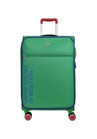 Resim United Colors Of Benetton Benetton Yeşil Unisex Büyük Boy Valiz 14bnt2100-01 001 